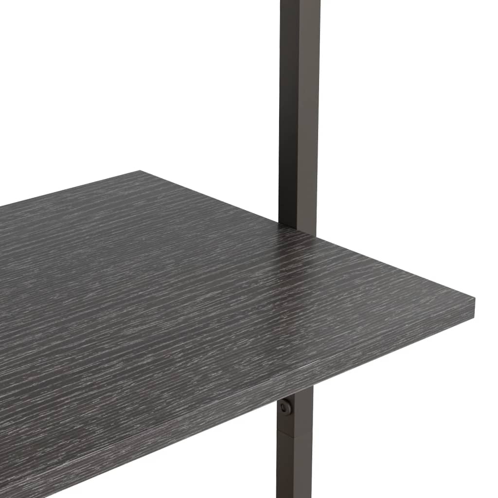 Stigehyller 4 etasjer svart 64x35x152,5 cm