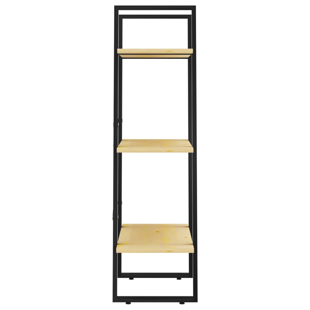 Oppbevaringshylle 60x30x105 cm heltre furu