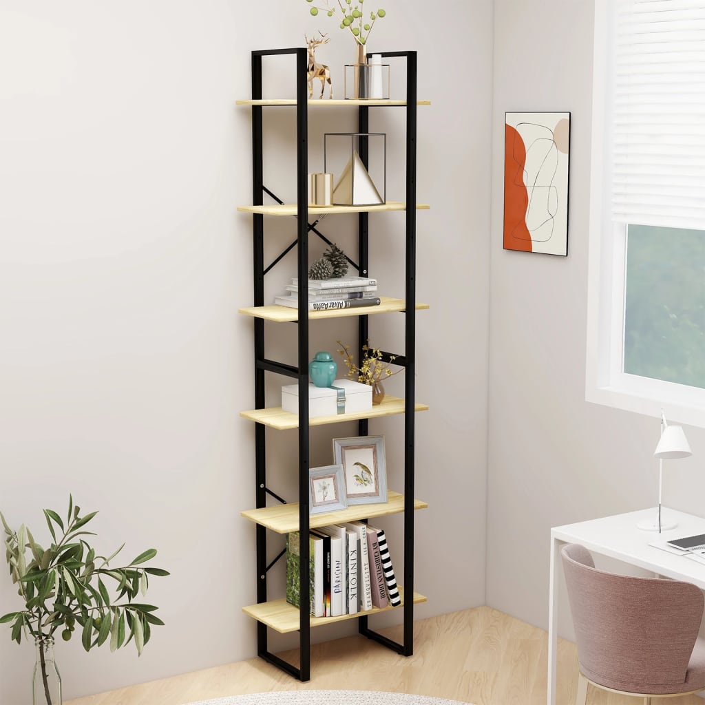Oppbevaringshylle 60x30x210 cm heltre furu