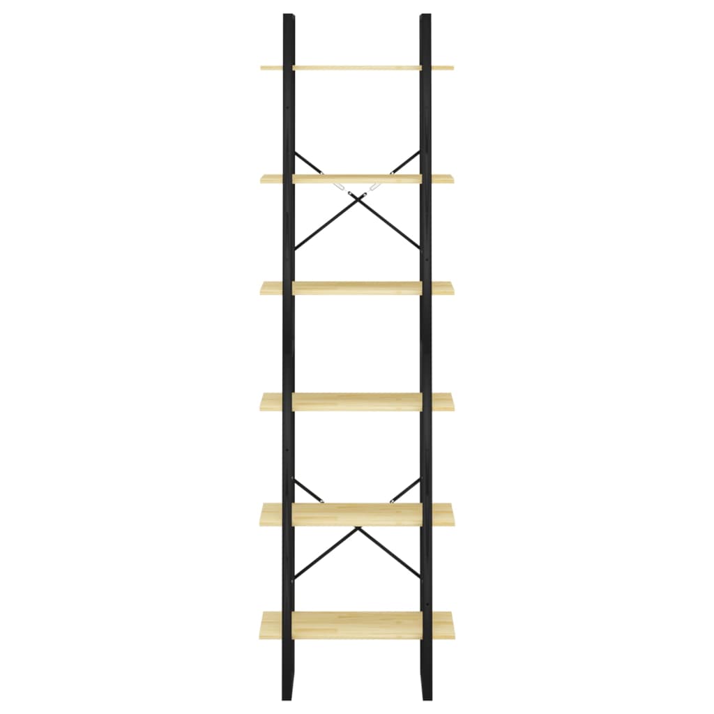 Bokhylle Tre 60x30x210 cm heltre furu
