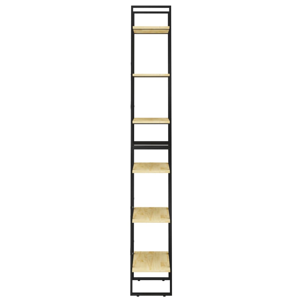 Oppbevaringshylle 60x30x210 cm heltre furu
