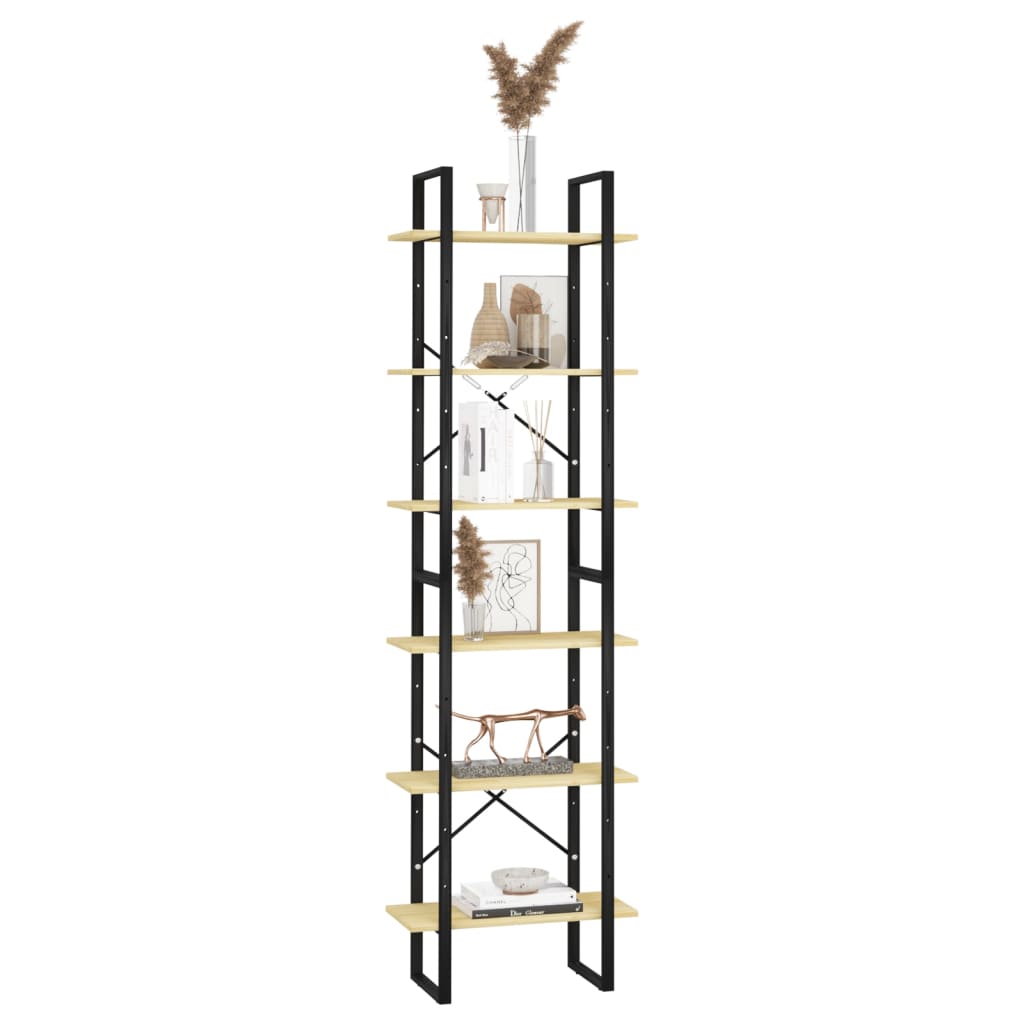 Oppbevaringshylle 60x30x210 cm heltre furu
