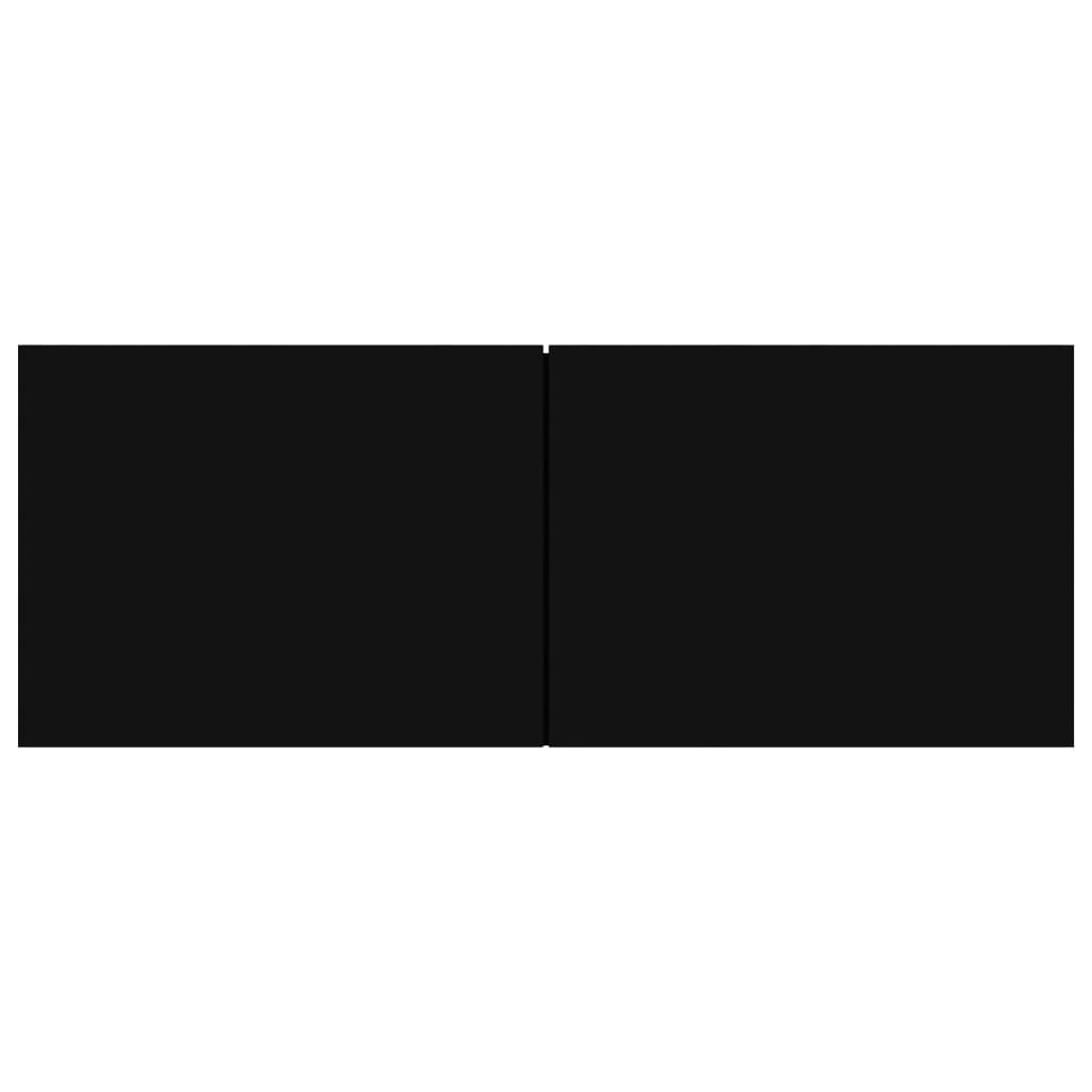 TV-Møbel Svart Tv-benker 3 stk