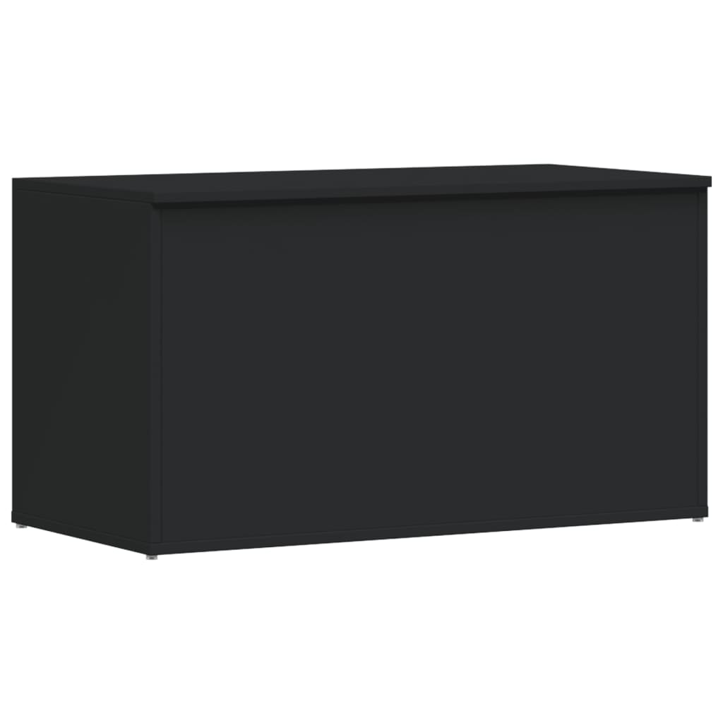 Oppbevaringskiste Svart 84x42x46 cm