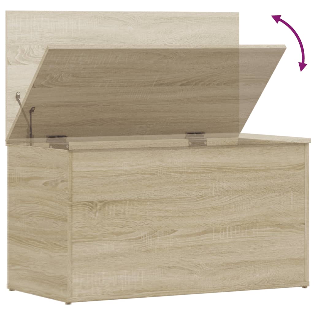 Oppbevaringskiste Sonoma Eik 84x42x46 cm