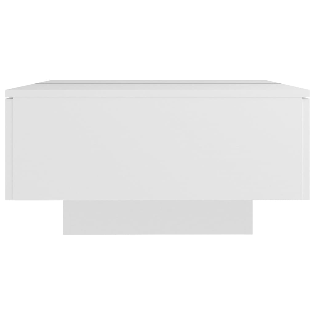 Salongbord Sofabord Hvit 90x60x31 cm