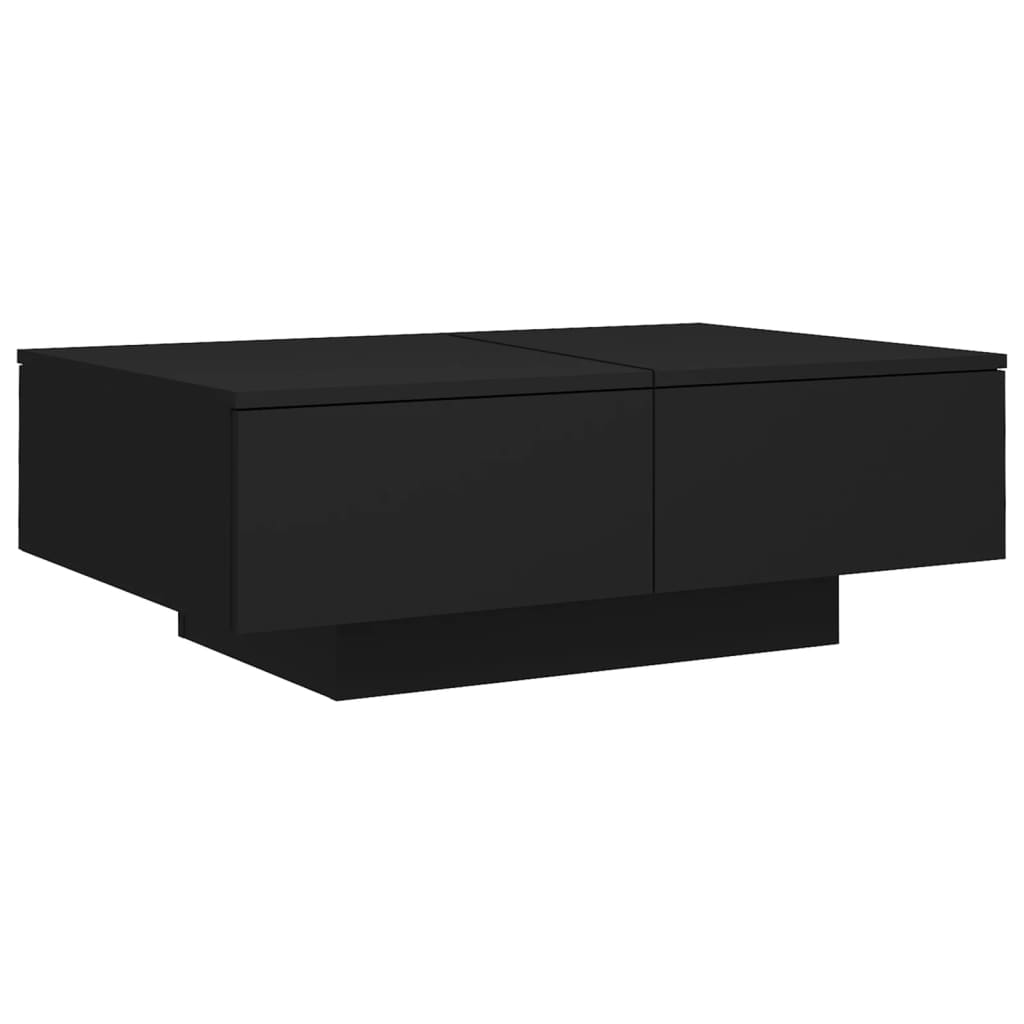Salongbord Sofabord Svart 90x60x31 cm