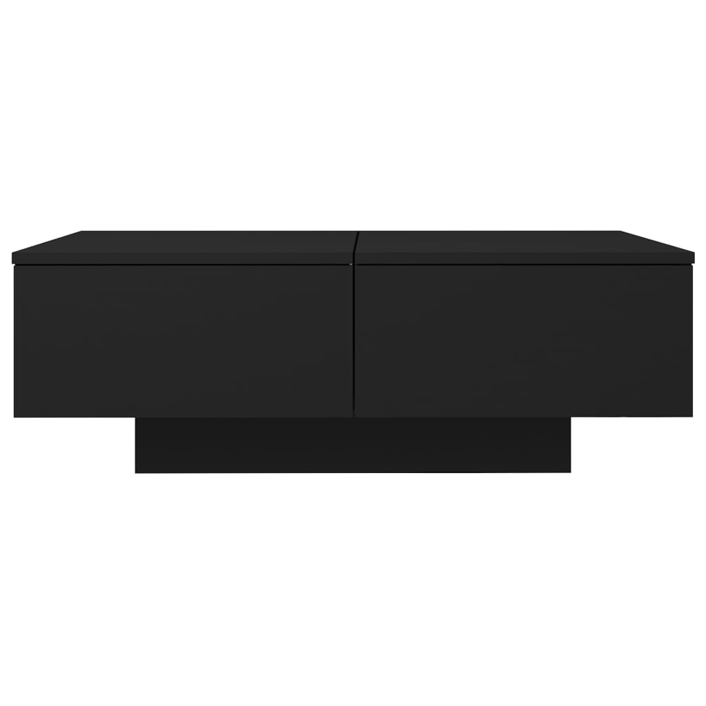 Salongbord Sofabord Svart 90x60x31 cm