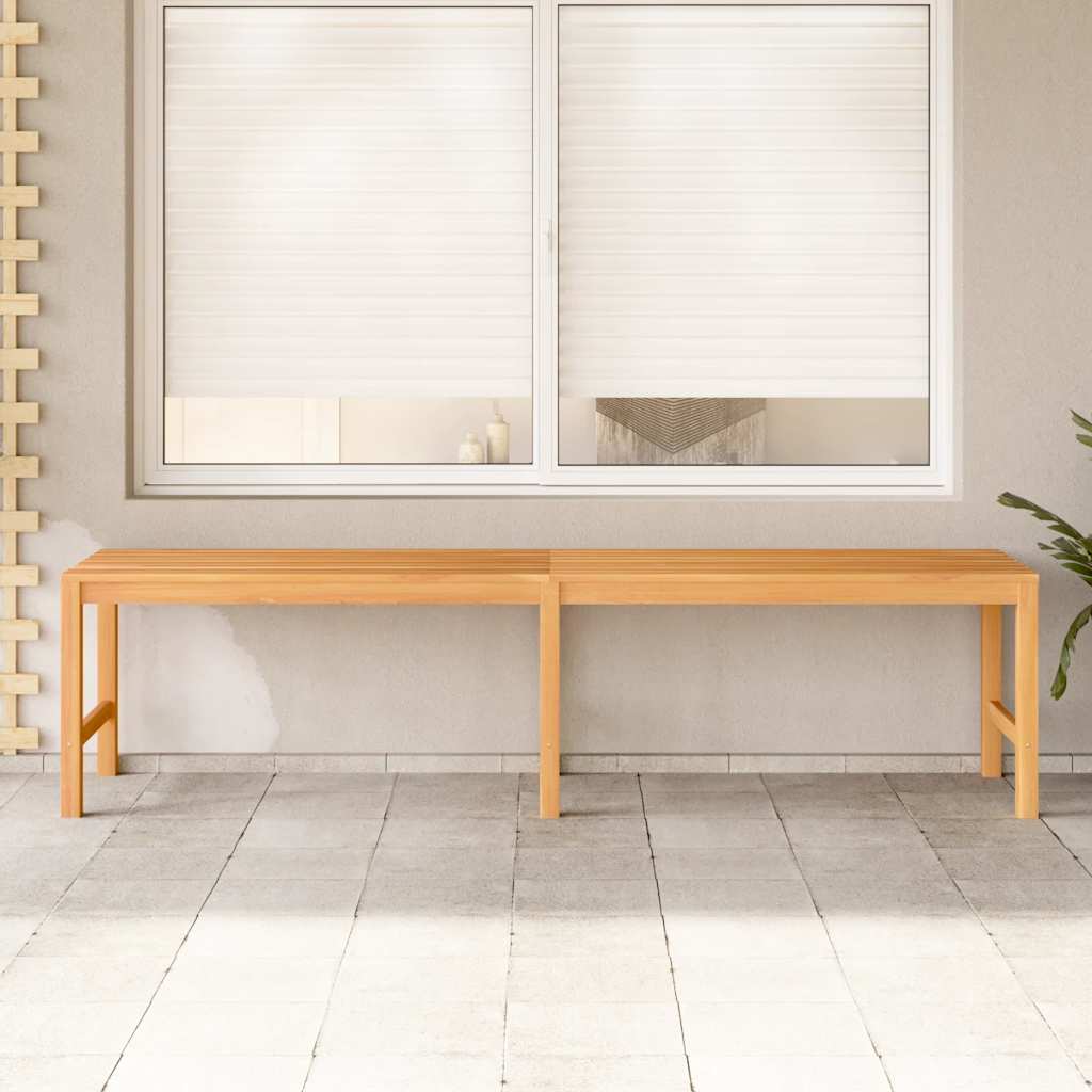 Hagebenk 180 cm heltre teak
