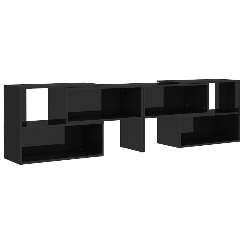 TV-Møbel Høyglans Svart Tv-benk 149x30x52 cm