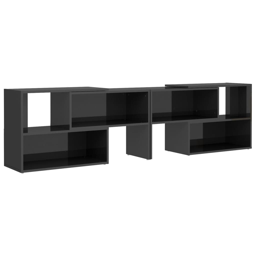 TV-Møbel Høyglans Grå Tv-benk 149x30x52 cm