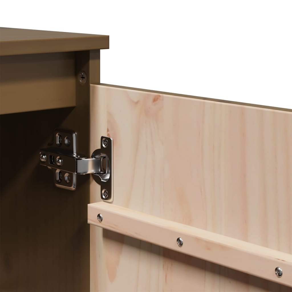 Skap Tre Honningbrun 60x36x65 cm heltre furu