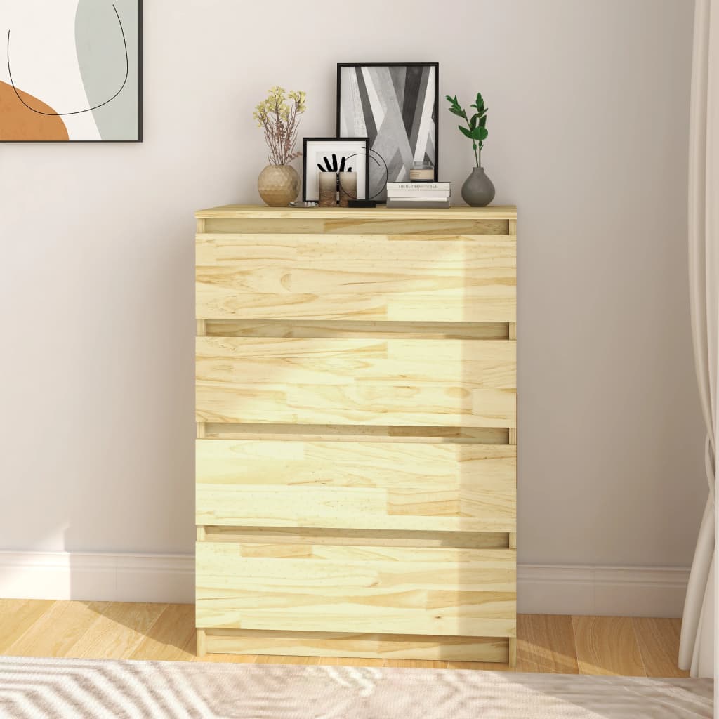 Skap heltre furu 60x36x84 cm