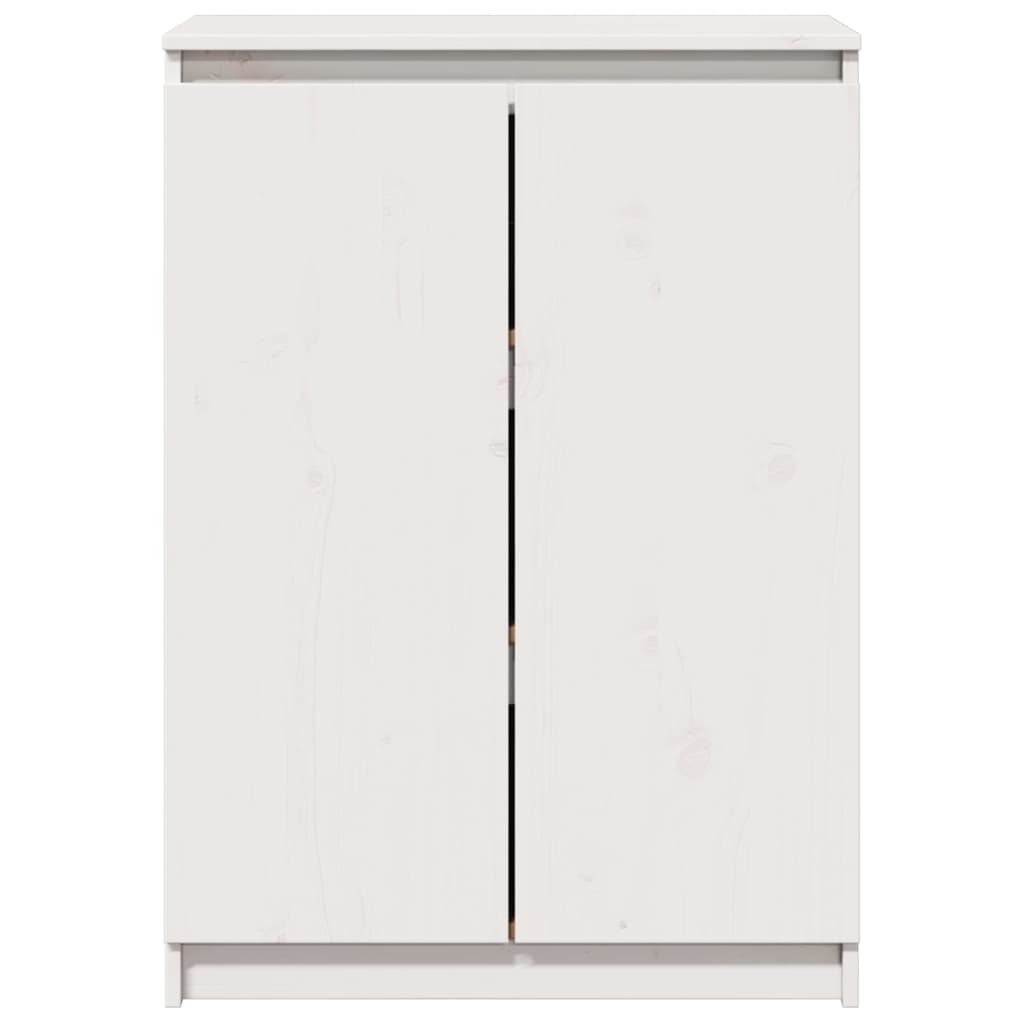 Skjenk Hvit 60x36x84 cm heltre furu