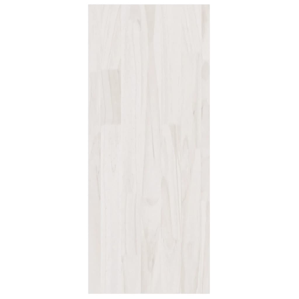 Bokhylle Hvit Romdeler 100x30x71,5 cm furu