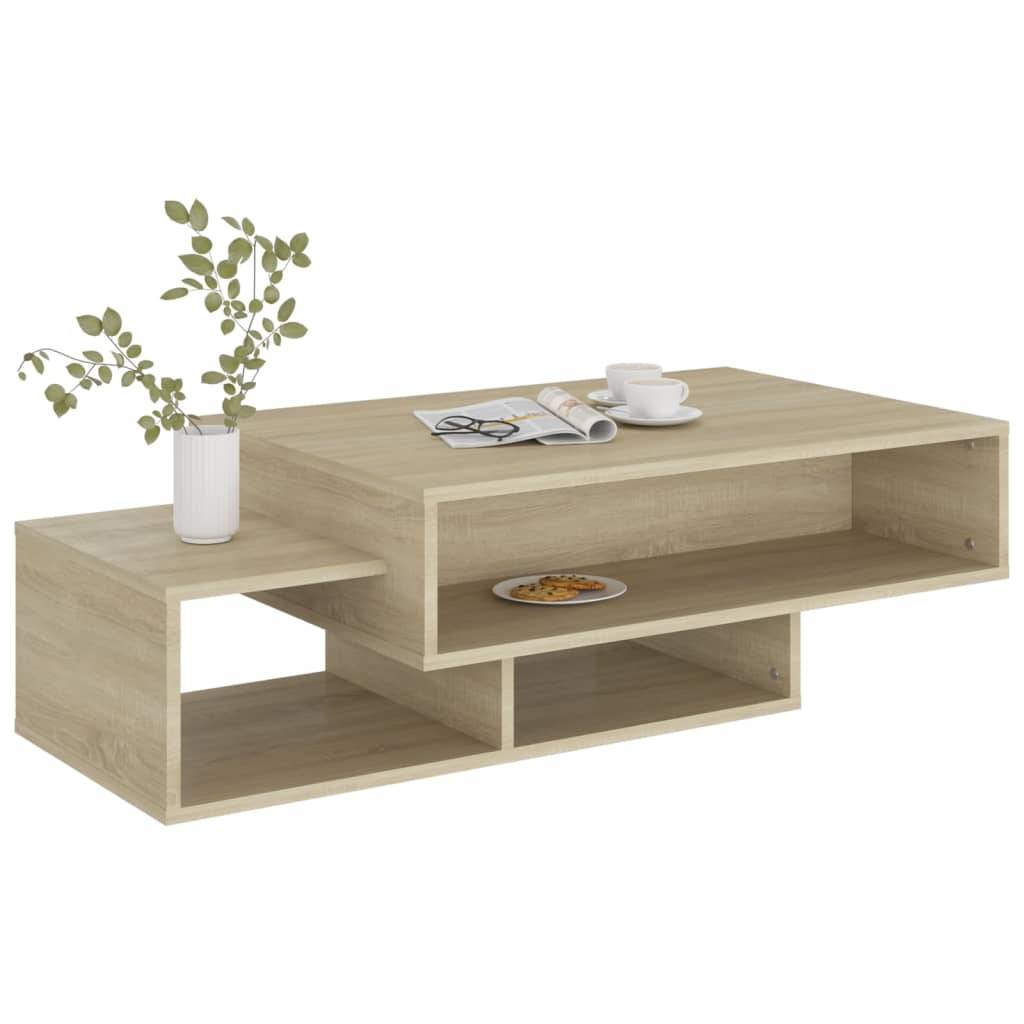 Salongbord Sofabord Sonoma Eik 105x55x32 cm