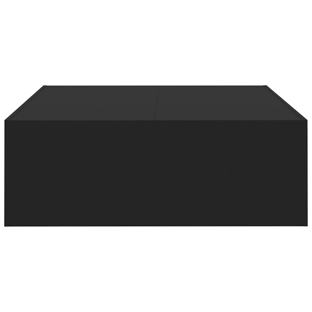 Salongbord Sofabord Svart 100x100x35 cm
