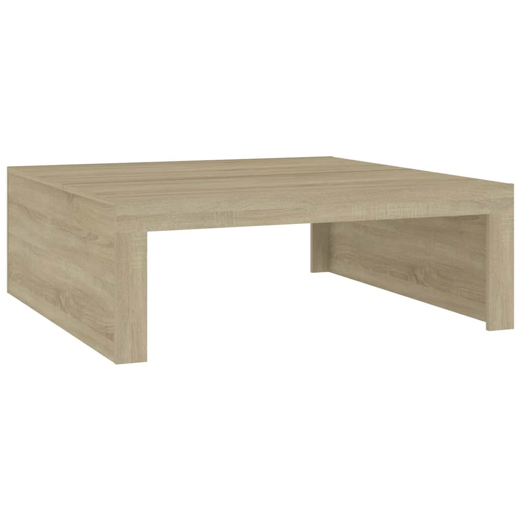 Salongbord Sofabord Sonoma Eik 100x100x35 cm