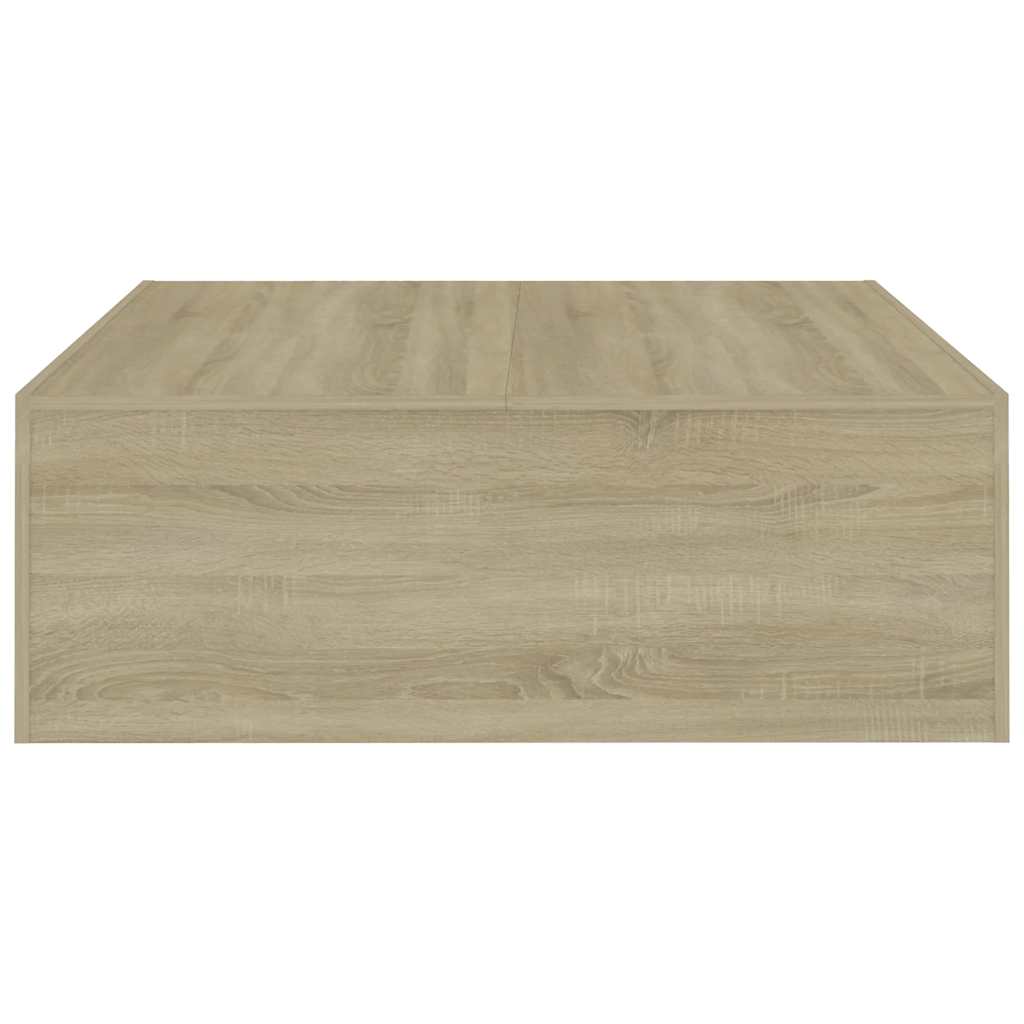 Salongbord Sofabord Sonoma Eik 100x100x35 cm
