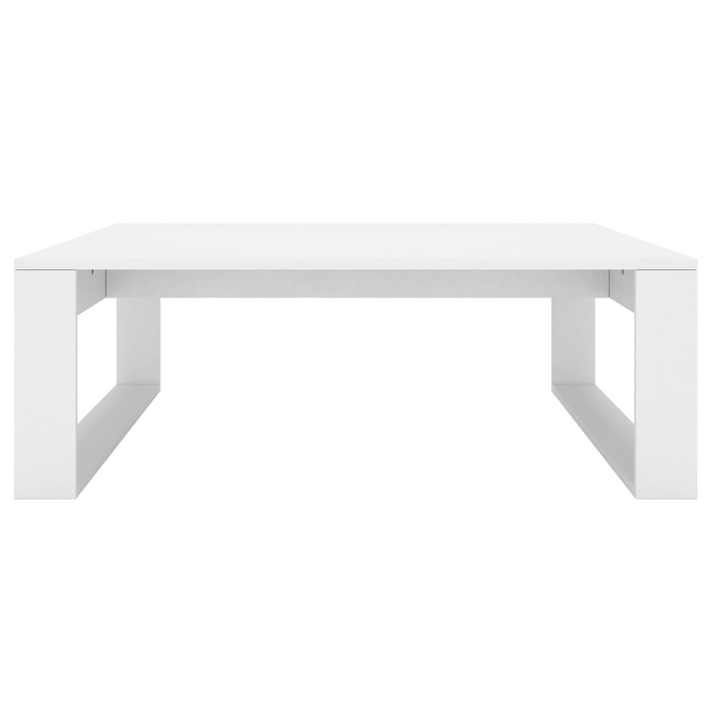 Salongbord Sofabord Hvit 100x100x35 cm