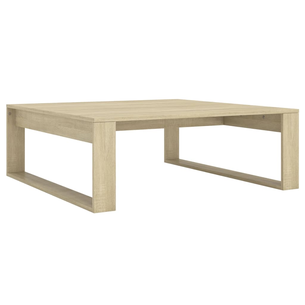 Salongbord Sofabord Sonoma Eik 100x100x35 cm