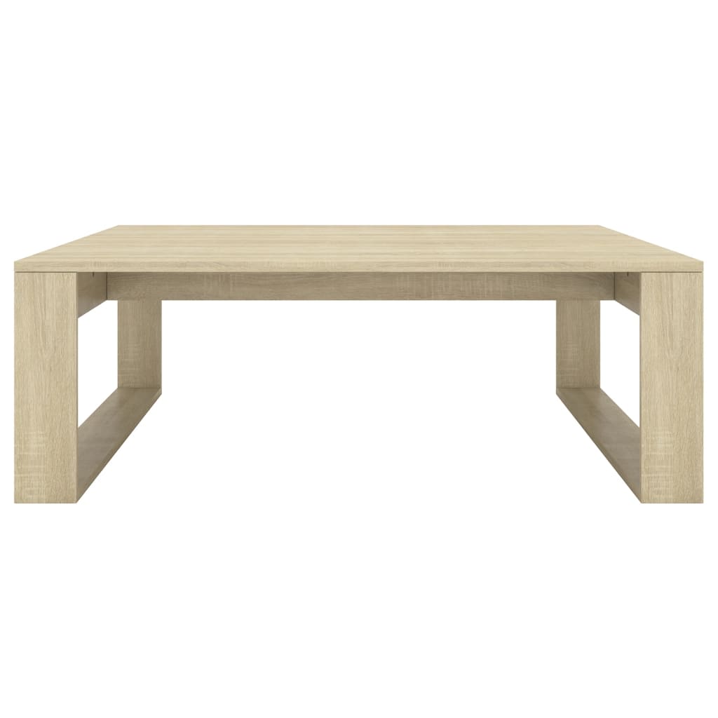 Salongbord Sofabord Sonoma Eik 100x100x35 cm