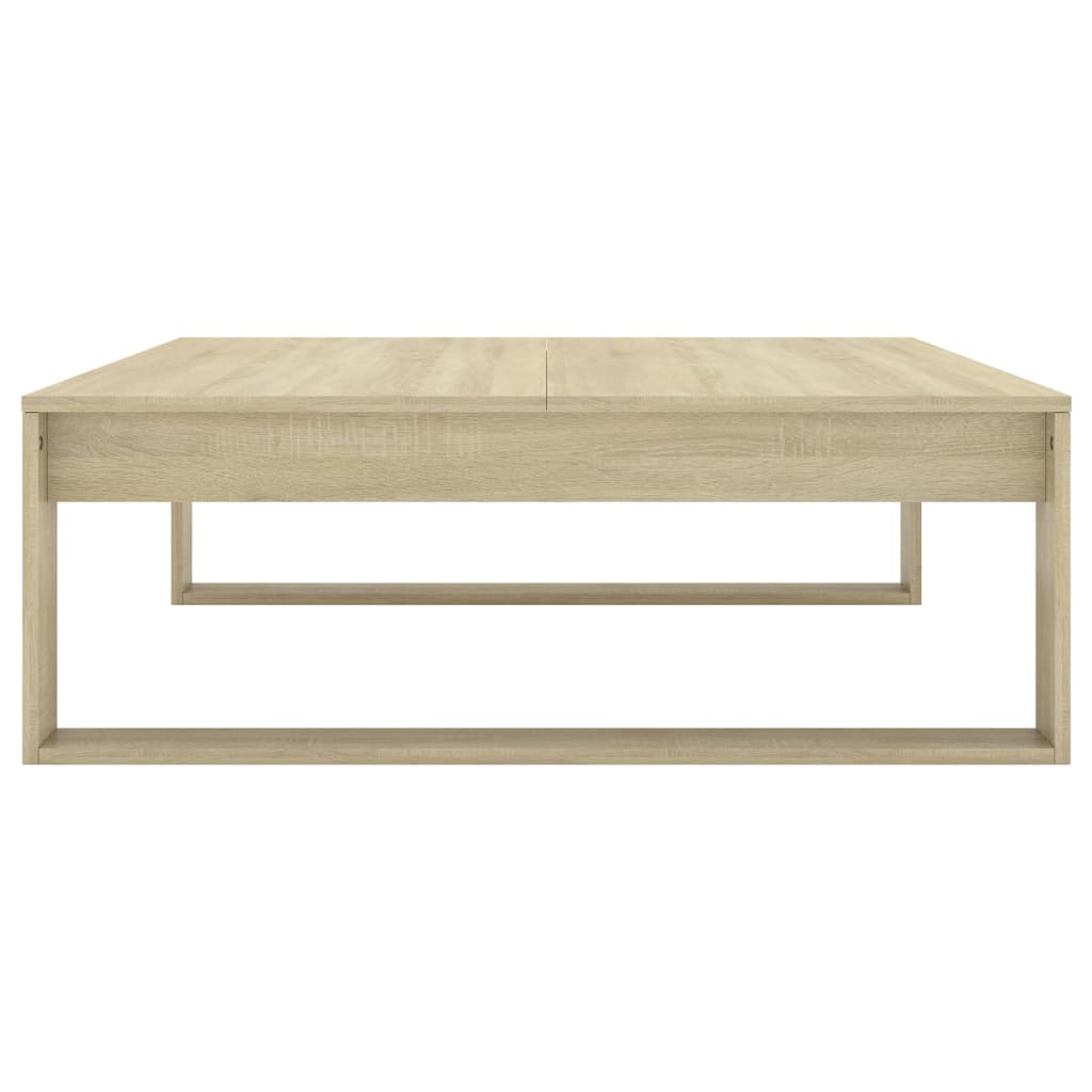 Salongbord Sofabord Sonoma Eik 100x100x35 cm