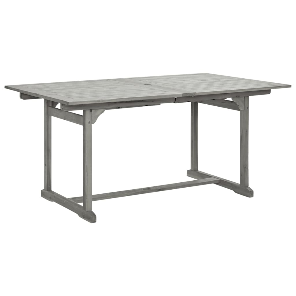 Hagebord Tre spisebord (160-240)x100x75 cm heltre akasie