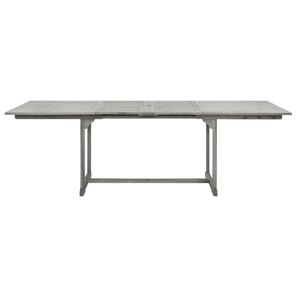 Hagebord Tre spisebord (160-240)x100x75 cm heltre akasie