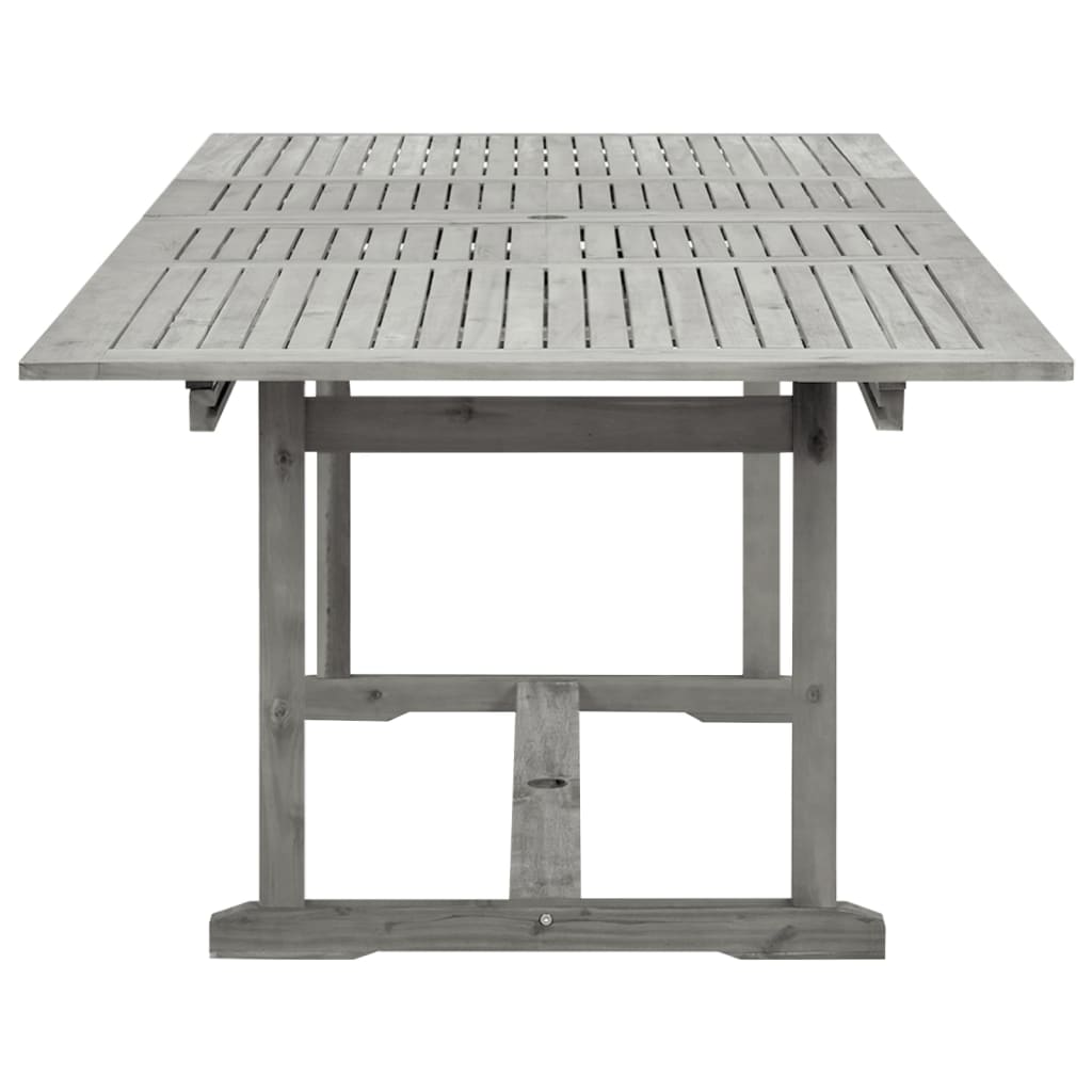 Hagebord Tre spisebord (160-240)x100x75 cm heltre akasie