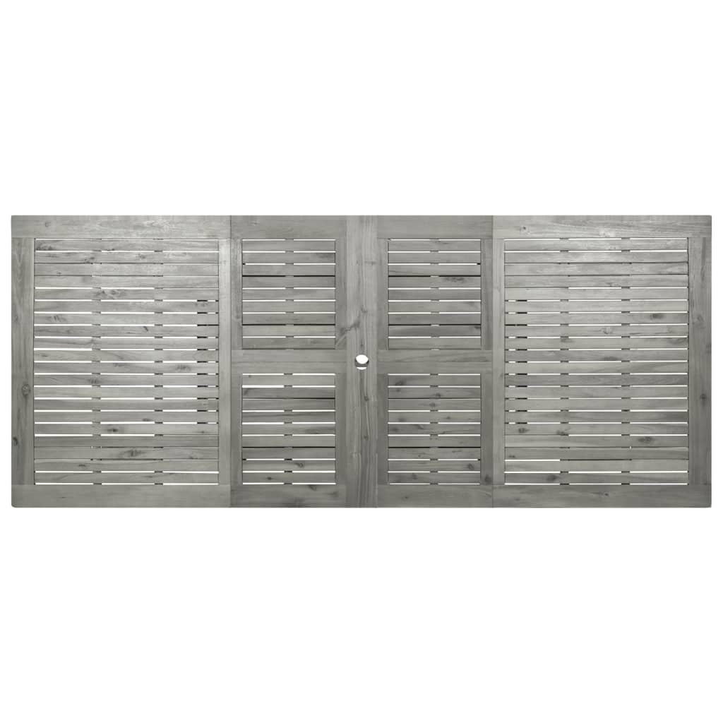 Hagebord Tre spisebord (160-240)x100x75 cm heltre akasie