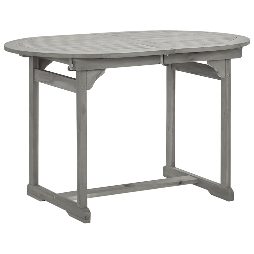 Hagebord Tre spisebord (120-170)x80x75 cm heltre akasie