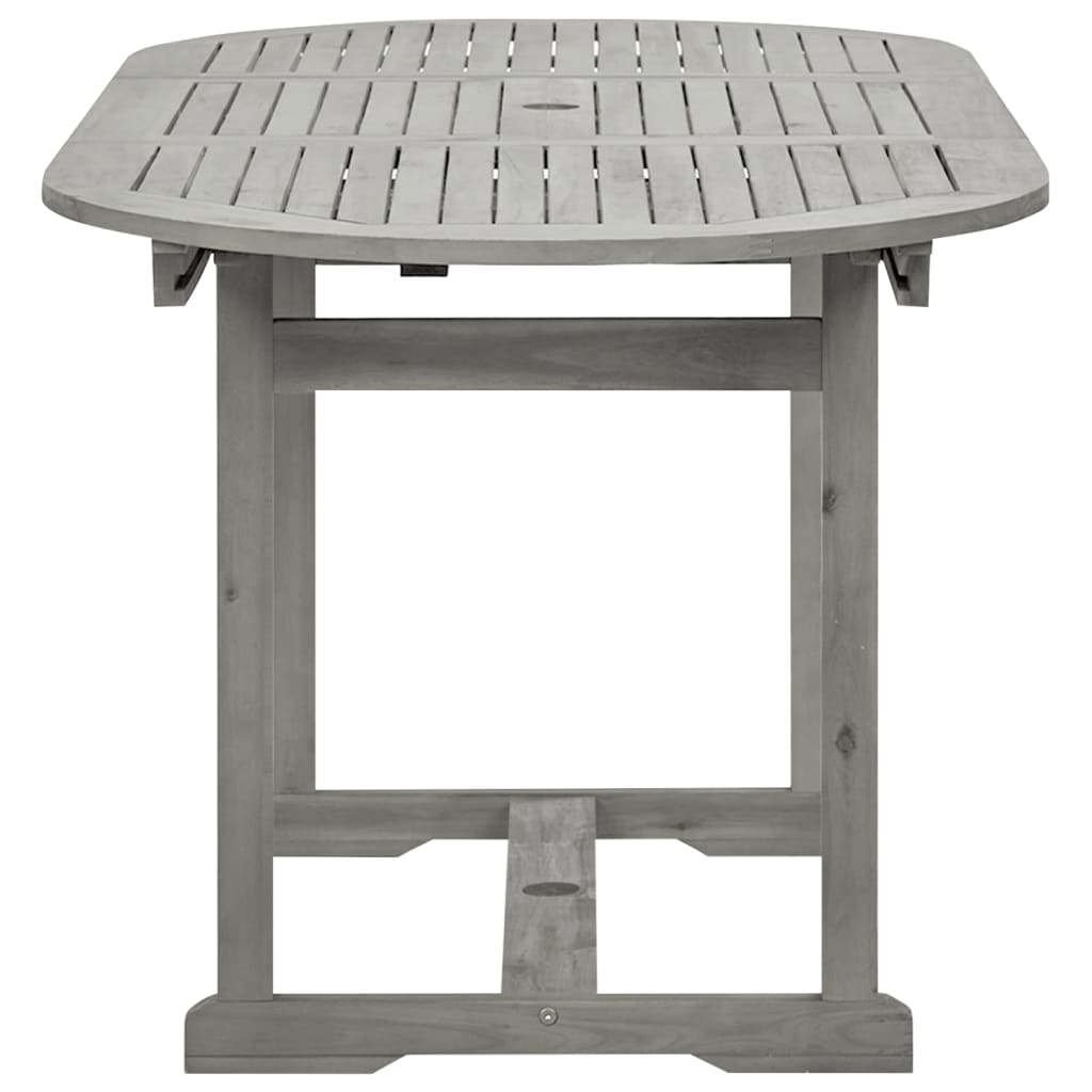 Hagebord Tre spisebord (120-170)x80x75 cm heltre akasie