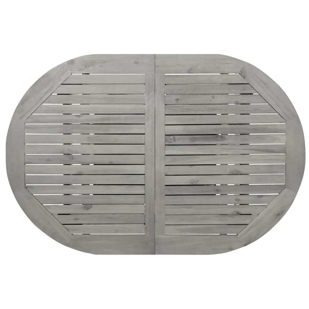 Hagebord Tre spisebord (120-170)x80x75 cm heltre akasie