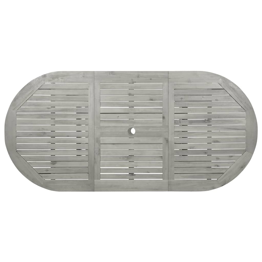 Hagebord Tre spisebord (120-170)x80x75 cm heltre akasie