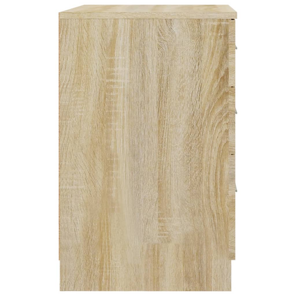 Nattbord Sengbord Sonoma Eik 40x40x63 cm