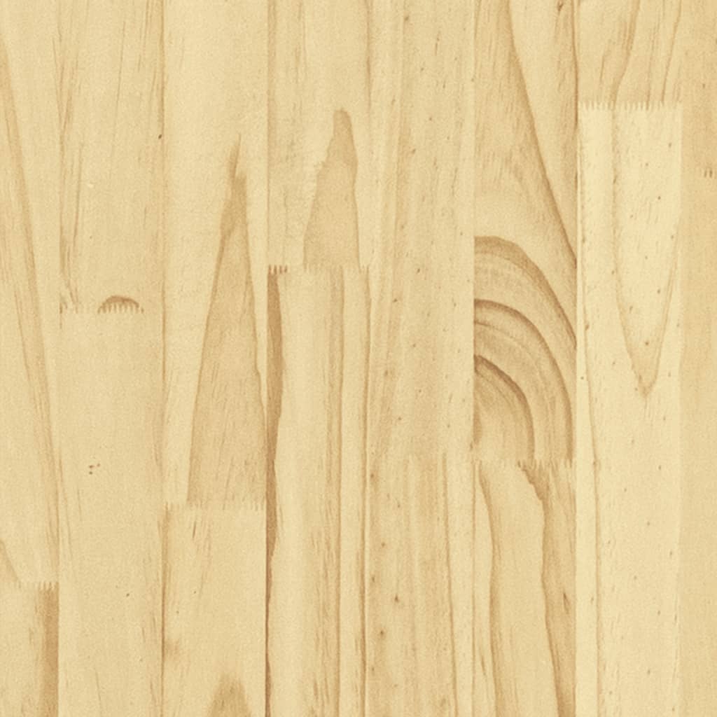Bokhylle Tre 5 nivåer Brun 80x30x175 cm heltre furu