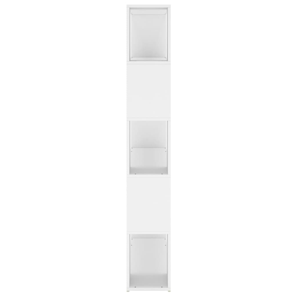 Bokhylle Hvit Romdeler 100x24x155 cm