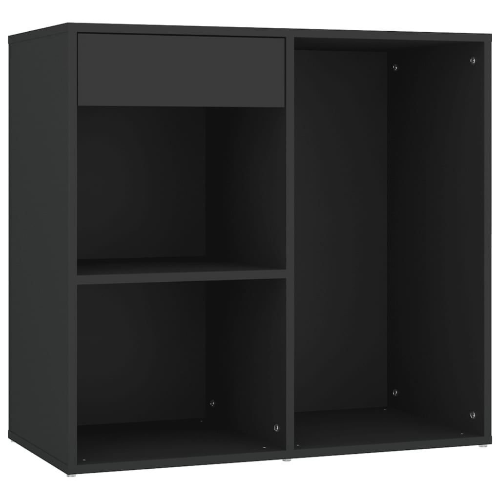 Sminkebord Svart LED skap