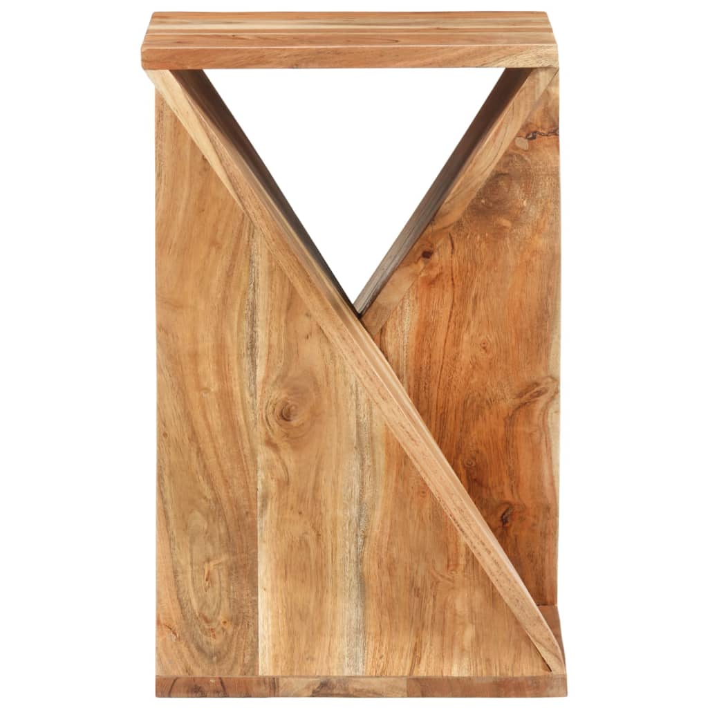 Sidebord Tre 35x35x55 cm gjenvunnet akasie