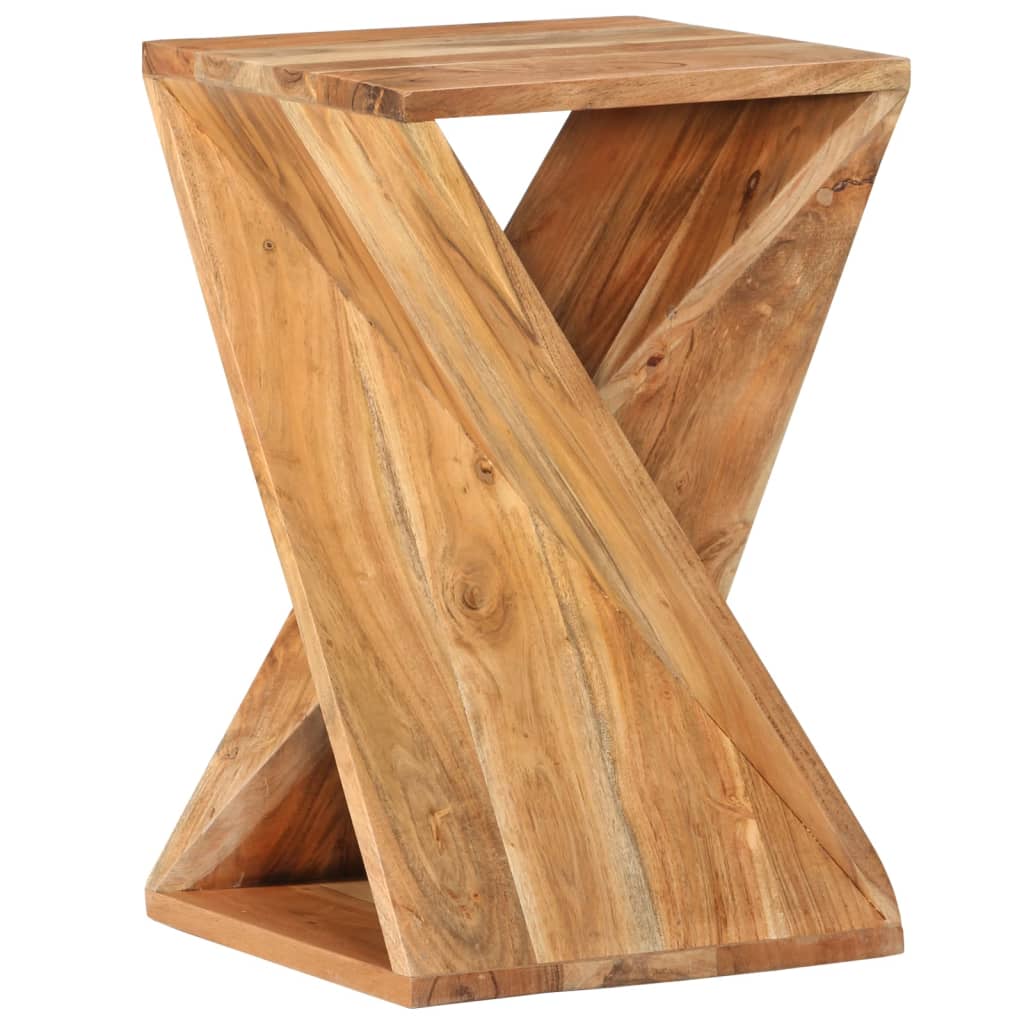 Sidebord Tre 35x35x55 cm gjenvunnet akasie
