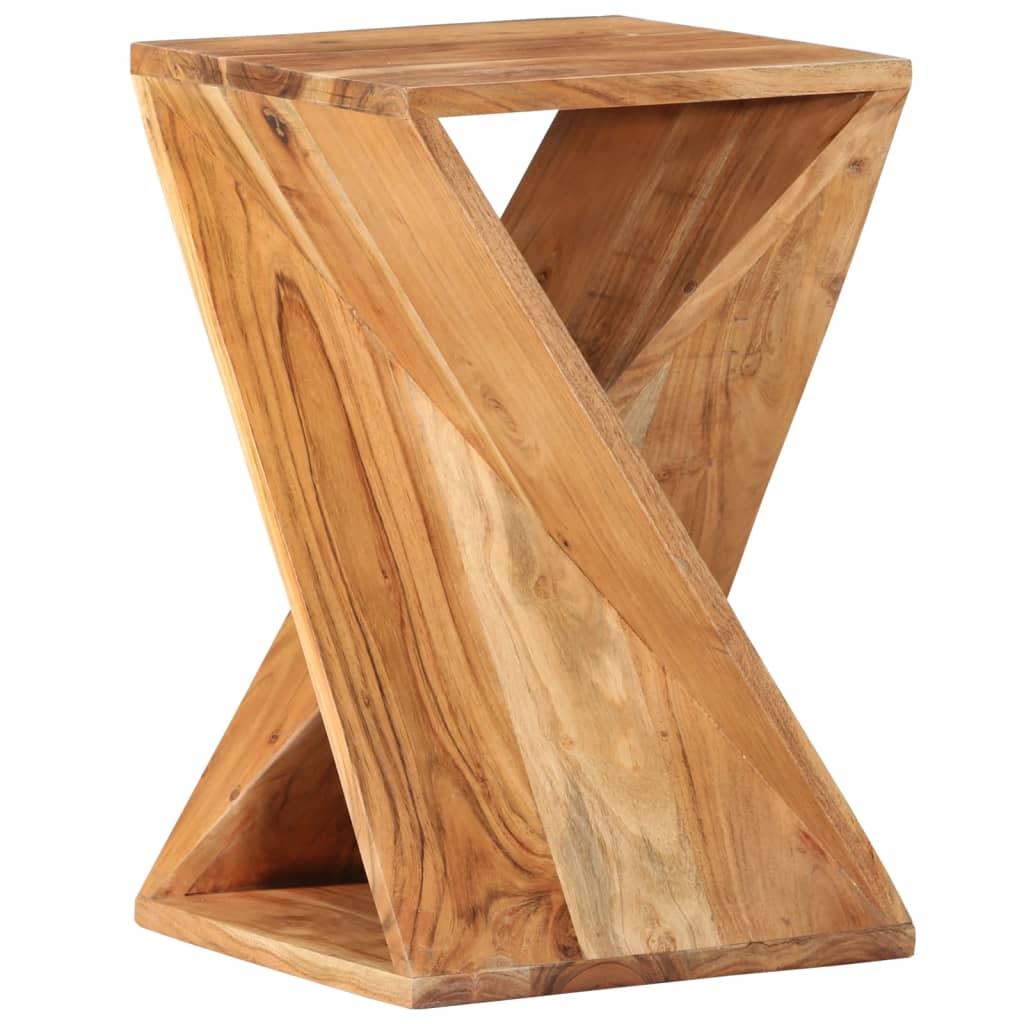 Sidebord Tre 35x35x55 cm gjenvunnet akasie