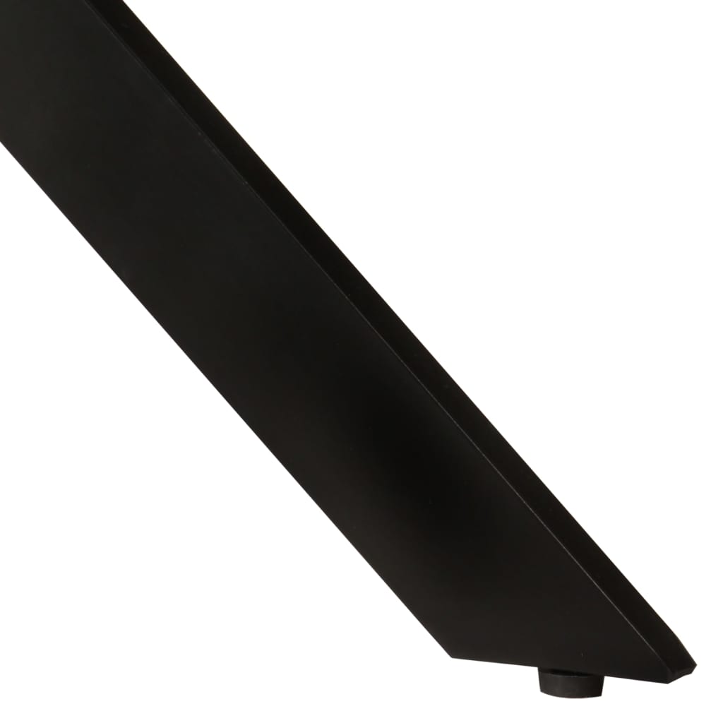 Spisebord Kjøkkenbord Tre Ø110x78 cm gjenvunnet heltre og stål