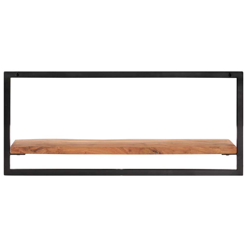 Vegghylle Tre 2 stk 80x25x35 cm heltre akasie
