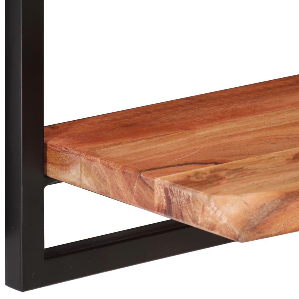 Vegghylle Tre 2 stk 80x25x35 cm heltre akasie