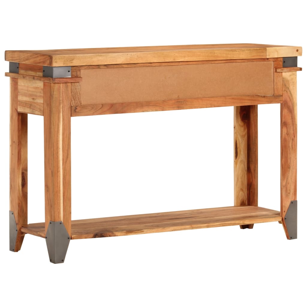 Avlastningsbord Konsollbord Tre 110x34x74 cm heltre akasie