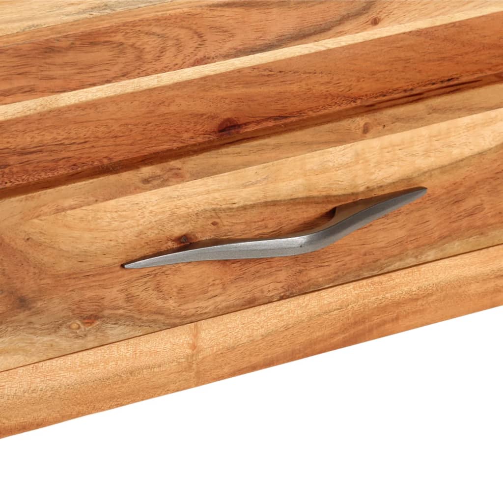 Avlastningsbord Konsollbord Tre 110x34x74 cm heltre akasie