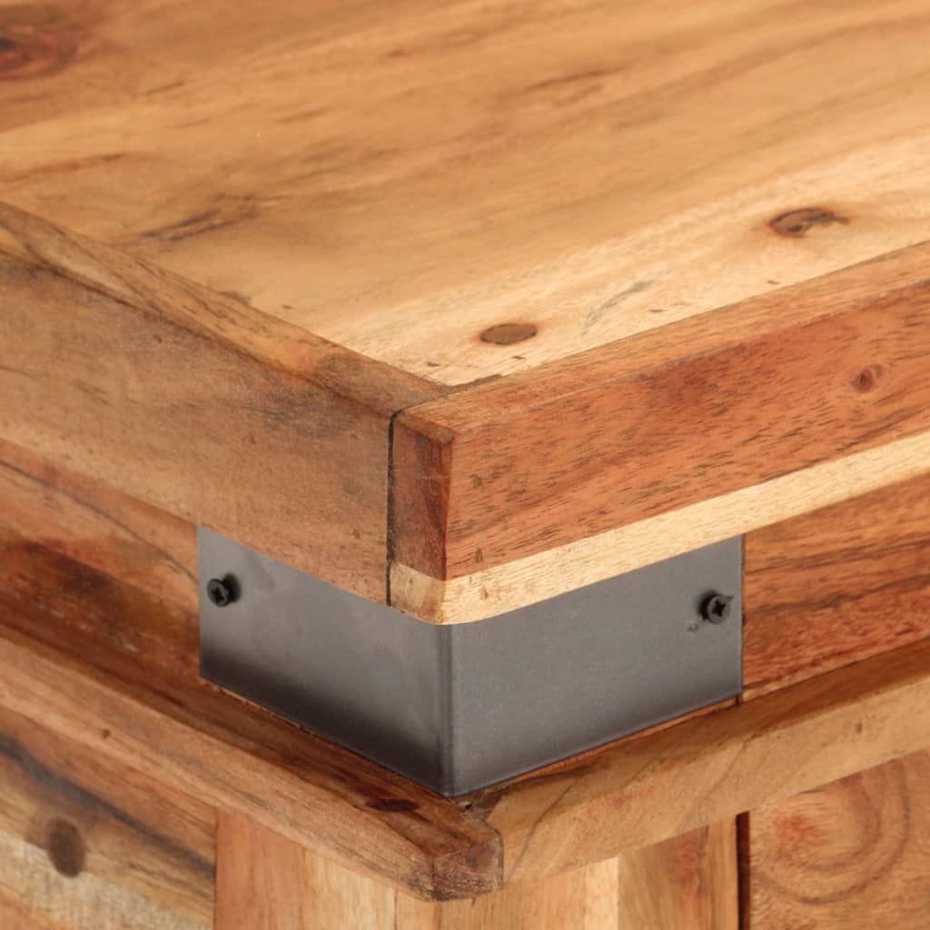 Avlastningsbord Konsollbord Tre 110x34x74 cm heltre akasie