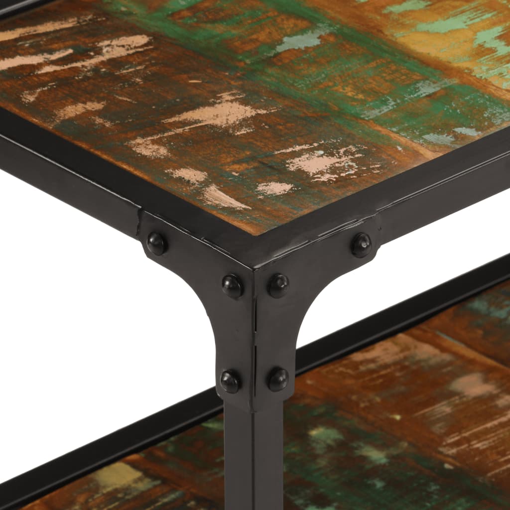 TV-Møbel Tre TV-benk gjenvunnet heltre 150x30x41 cm