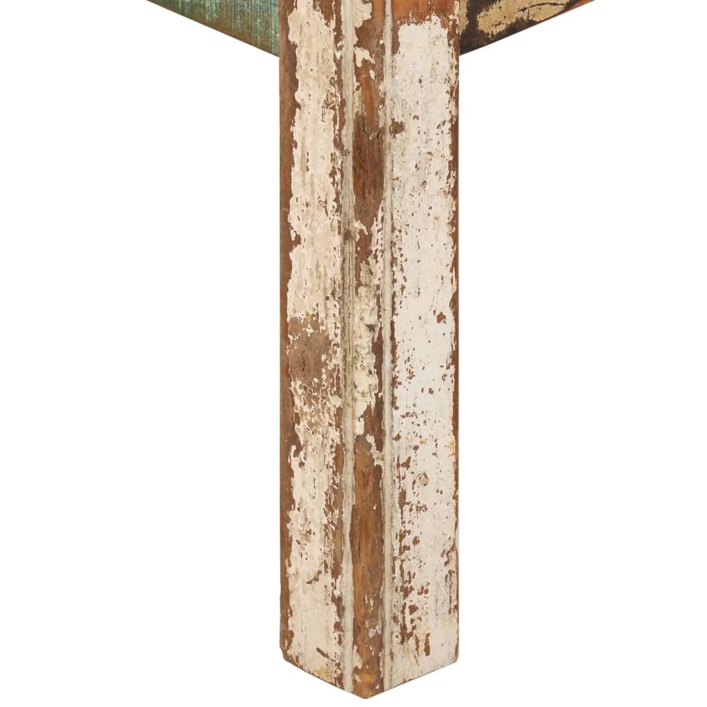 Salongbord Sofabord Tre Gjenvunnet Heltre 80x80x40 cm